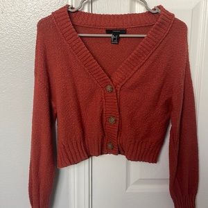 Forever 21 rust fall sweater- S